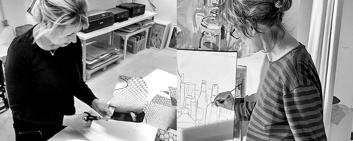 MØD TO AF KUNSTNERNE BAG SPOR – ARTIST TALK I UDSTILLINGEN